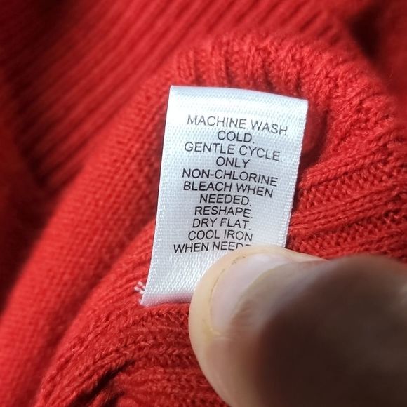 Cato brand red sweater dress - Picture 10 of 11